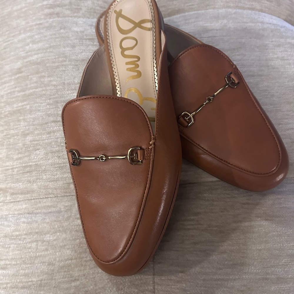 Sam Edelman Saddle Linnie Mules, women’s wide